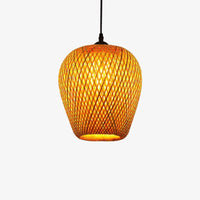 Suspension en rotin LED - Collection Bamboo | Marco Lucetti B