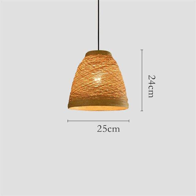 Suspension en rotin LED Farm Colors | Marco Lucetti A - 2