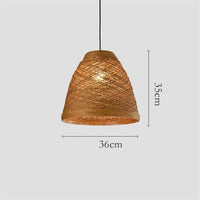 Suspension en rotin LED Farm Colors | Marco Lucetti B - 1