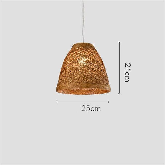 Suspension en rotin LED Farm Colors | Marco Lucetti B - 2