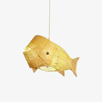 Suspension en rotin LED Kids Fish | Marco Lucetti