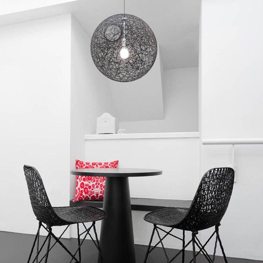 Suspension en rotin LED "Light Ball" | Marco Lucetti