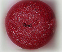 Suspension en rotin LED "Light Ball" | Marco Lucetti 20cm / Rouge