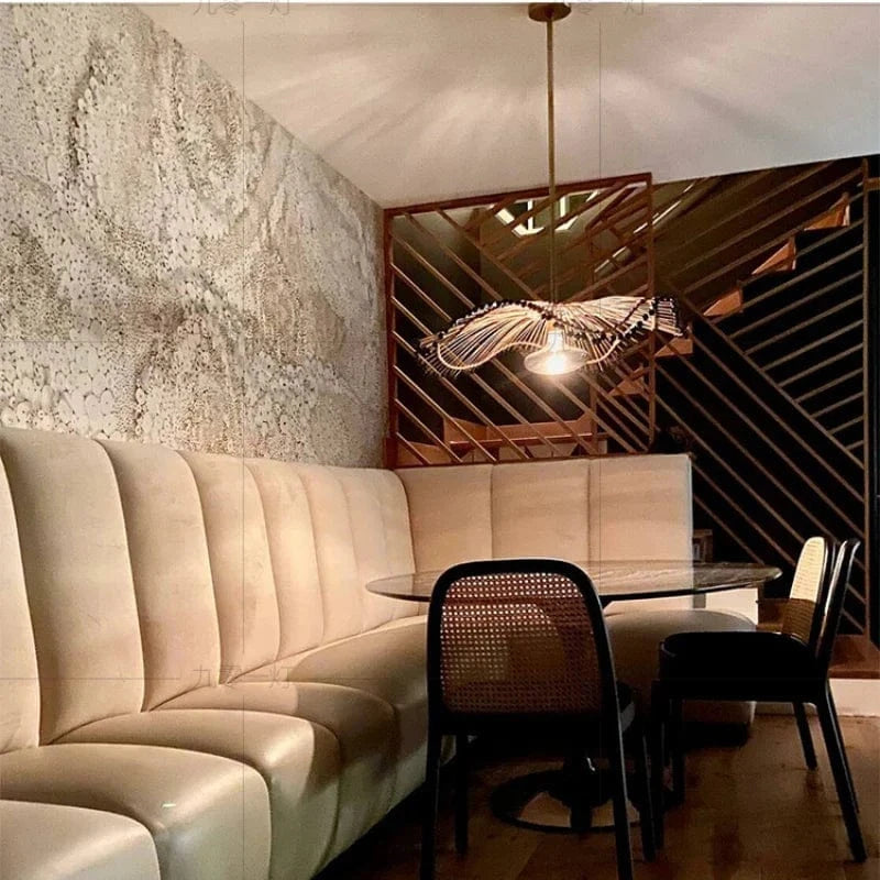 Suspension en rotin style chinois Zen | Marco Lucetti