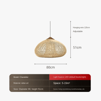 Suspension en rotin tissée pour Restaurant japonais zen | Marco Lucetti