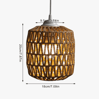 Suspension en Rotin Tressé | Marco Lucetti