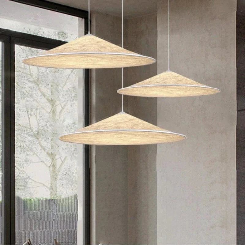 Suspension en Soie Nordique Moderne LED - Luminaire Suspendu en Tissu | Marco Lucetti