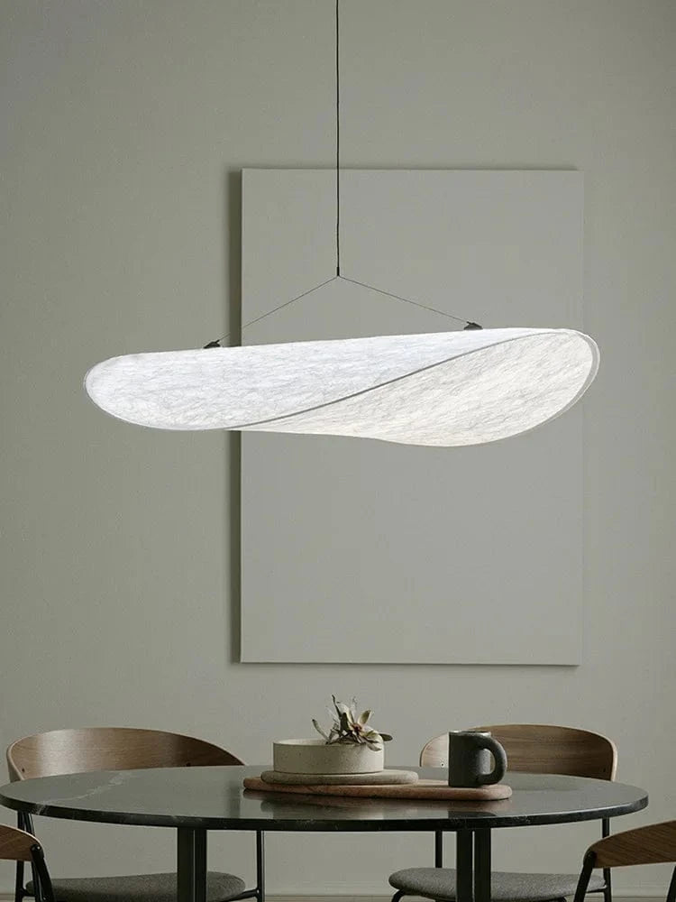 Suspension en soie silencieuse - Lumières LED Vertigo - Éclairage en tissu nordique | Marco Lucetti