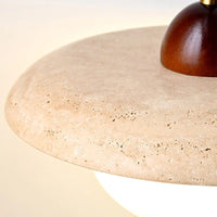 Suspension en travertin japonais | Marco Lucetti