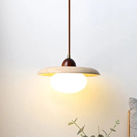 Suspension en travertin japonais | Marco Lucetti