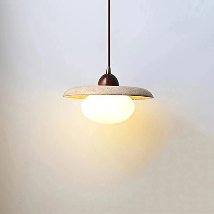 Suspension en travertin japonais | Marco Lucetti