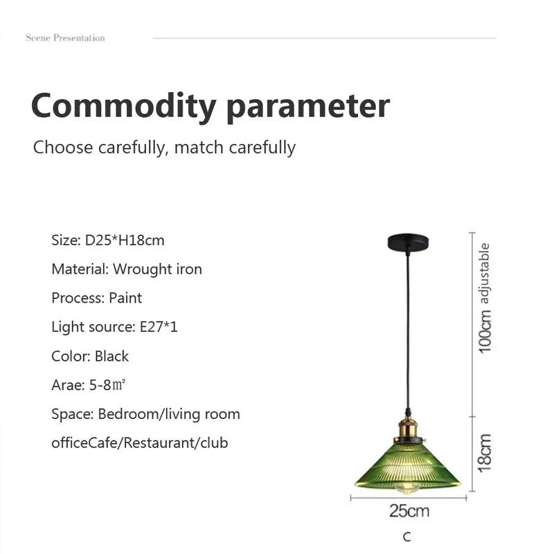 Suspension NordiGlass Vert-Forest