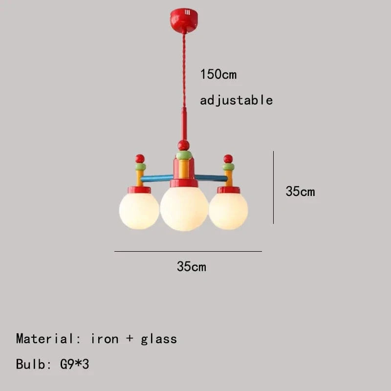 Suspension en verre blanc pour divers espaces - Livraison directe assurée | Marco Lucetti 3 lumières-B / Blanc chaud