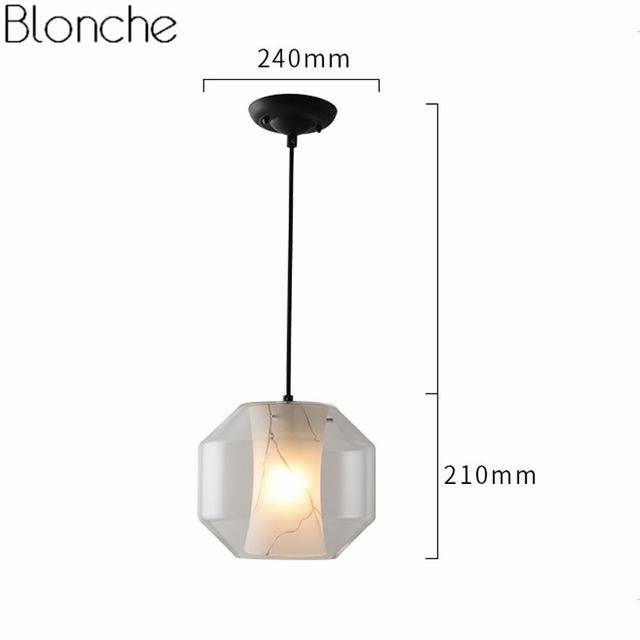 Suspension en verre Broom - Style Épuré | Marco Lucetti A