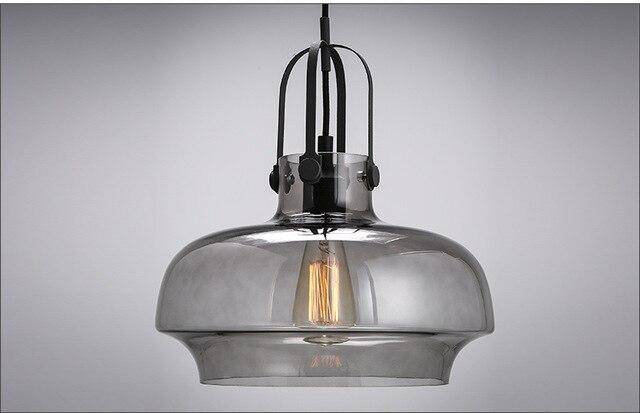 Suspension en verre Coffee Chic | Marco Lucetti Gris fumé