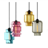 Suspension en verre coloré pour une ambiance rétro et ethnique dans votre Restaurant-Bar. | Marco Lucetti