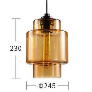Suspension en verre coloré StainedShapes | Marco Lucetti C / Gris