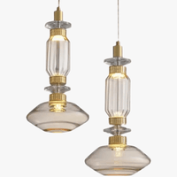 Suspension en verre de designer Europe-Amérique | Marco Lucetti