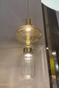 Suspension en verre de designer Europe-Amérique | Marco Lucetti B d20xh50