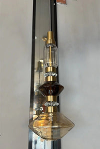 Suspension en verre de designer Europe-Amérique | Marco Lucetti E d25xh70