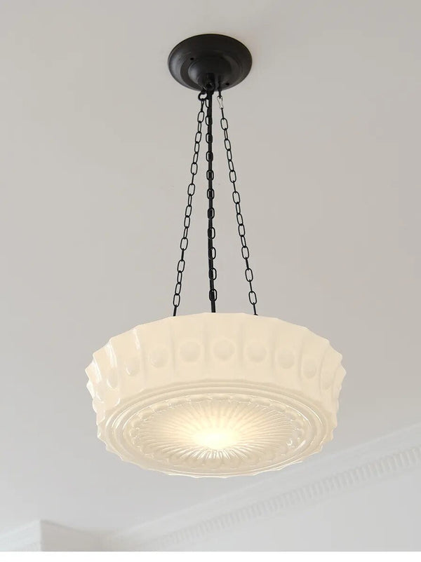 Suspension Shanghai Rétro-Française en Verre