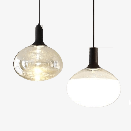 Suspension en verre design: Boule Élégante | Marco Lucetti