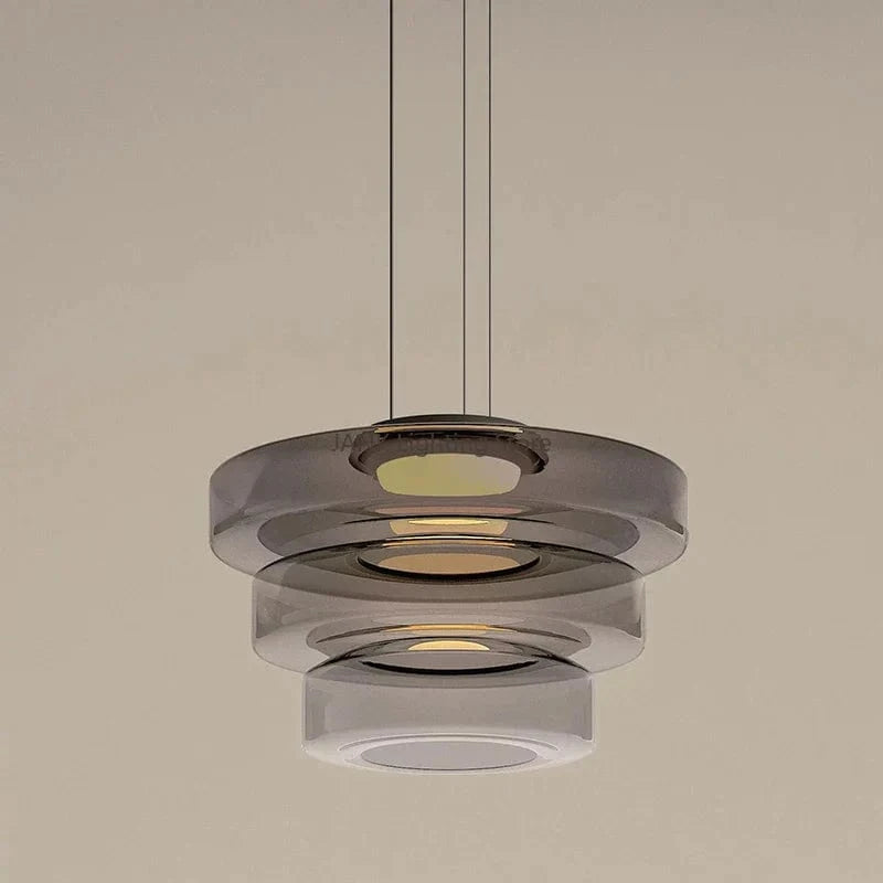 Suspension en verre design italien minimaliste | Marco Lucetti