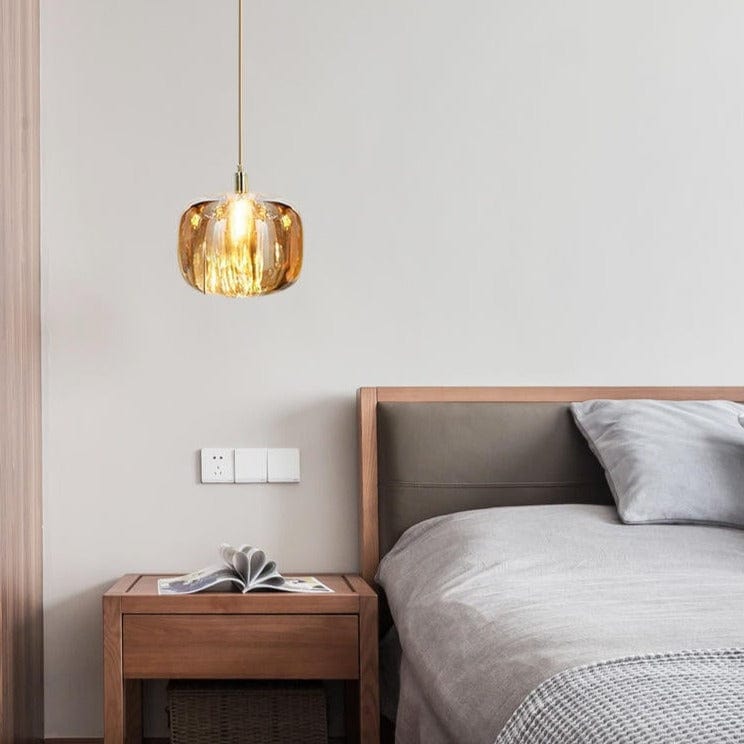 Suspension en verre design "Pomme Julye" | Marco Lucetti