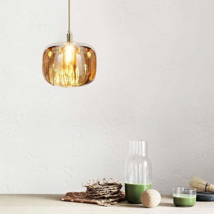 Suspension en verre design "Pomme Julye" | Marco Lucetti