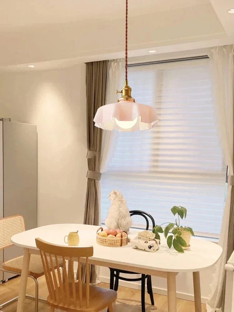 Suspension en verre fleuri pour une décoration créative et élégante | Marco Lucetti