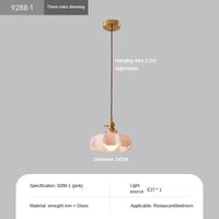 Suspension en verre fleuri pour une décoration créative et élégante | Marco Lucetti Rose