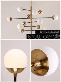 Suspension florale en verre