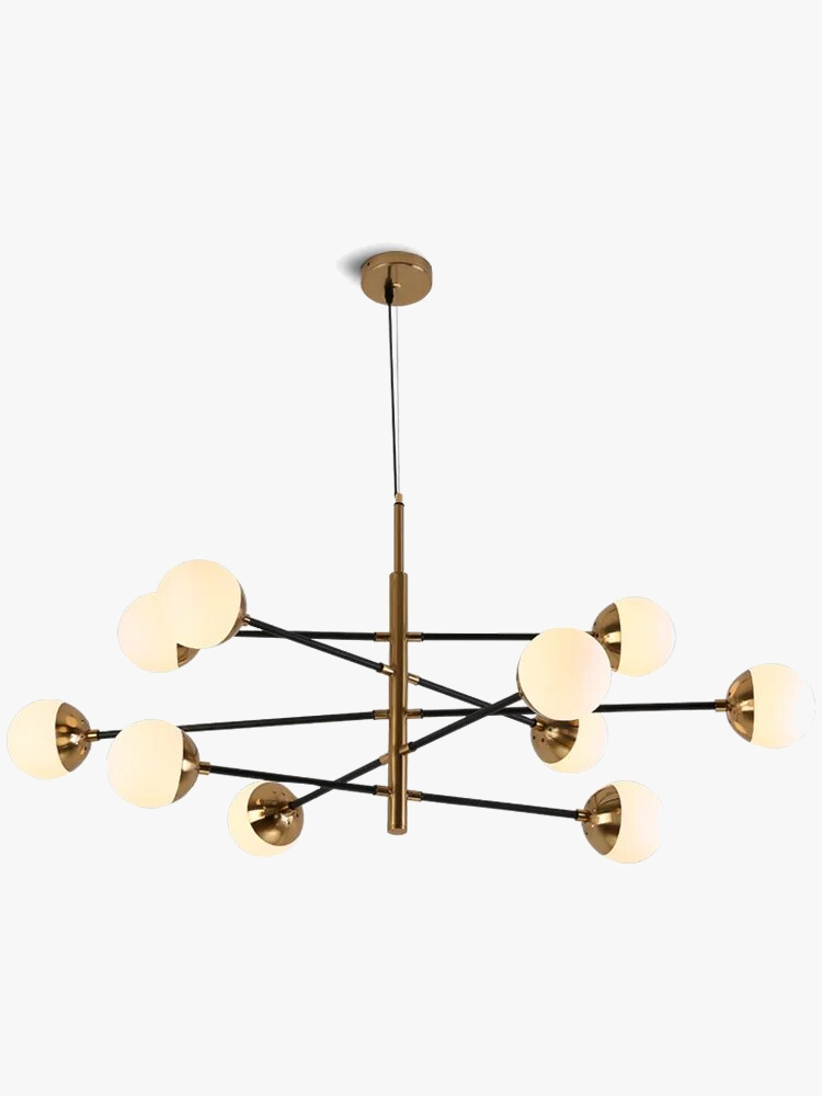 Suspension florale en verre
