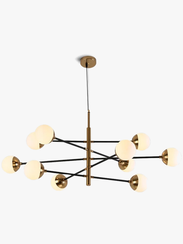 Suspension florale en verre