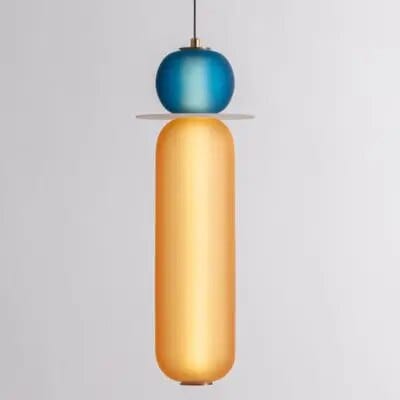 Suspension en verre fumé chic | Marco Lucetti D4