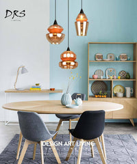 Suspension en verre fumé marron: Designs Variés | Marco Lucetti