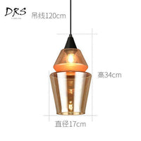 Suspension en verre fumé marron: Designs Variés | Marco Lucetti B - Transparent