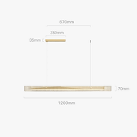 Suspension en Verre Haut de Gamme- Design Minimaliste | Marco Lucetti