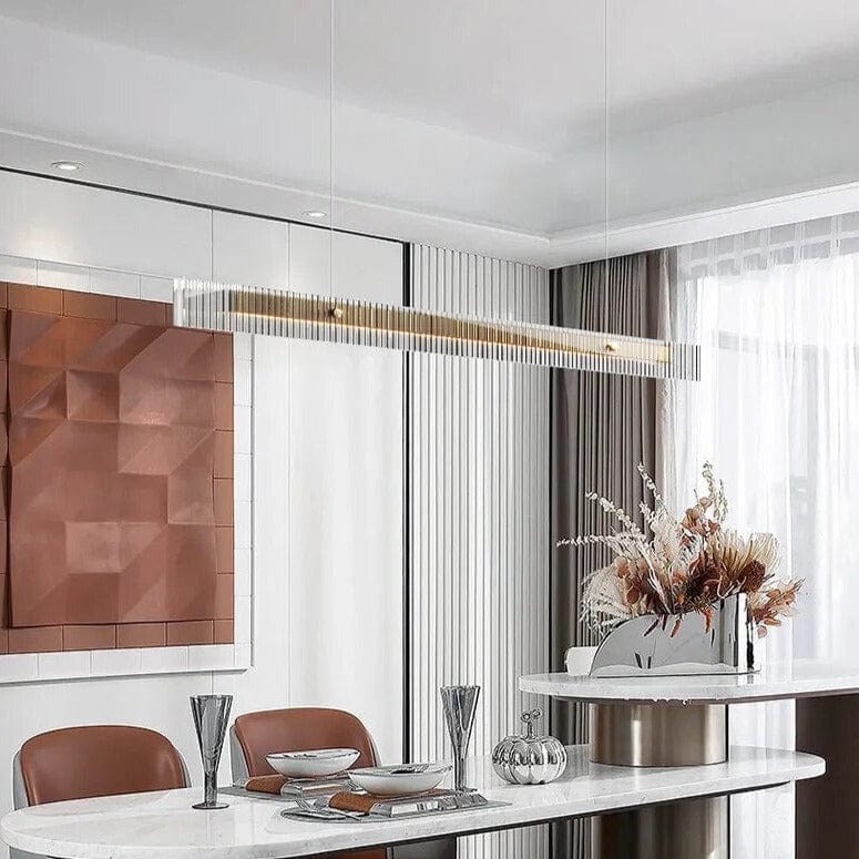 Suspension en Verre Haut de Gamme- Design Minimaliste | Marco Lucetti