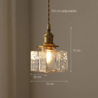 Suspension en verre japonais haut de gamme | Marco Lucetti A / Pas d'ampoule