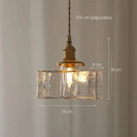 Suspension en verre japonais haut de gamme | Marco Lucetti B / Pas d'ampoule