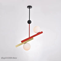 Suspension en verre LED nordique art moderne - Design créatif pour un intérieur élégant | Marco Lucetti