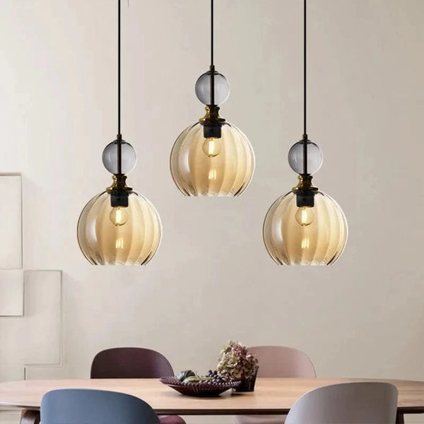Suspension en verre LED nordique - Éclairage Moderne | Marco Lucetti