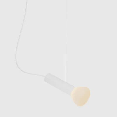 Suspension en verre LineaLuxe | Marco Lucetti 1blanc B