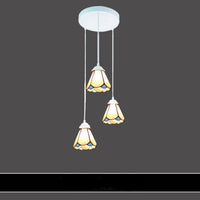 Suspension en verre méditerranéen de design modernisé. | Marco Lucetti B