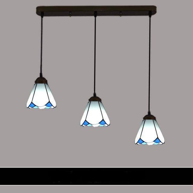 Suspension en verre méditerranéen de design modernisé. | Marco Lucetti K