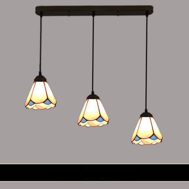 Suspension en verre méditerranéen de design modernisé. | Marco Lucetti M