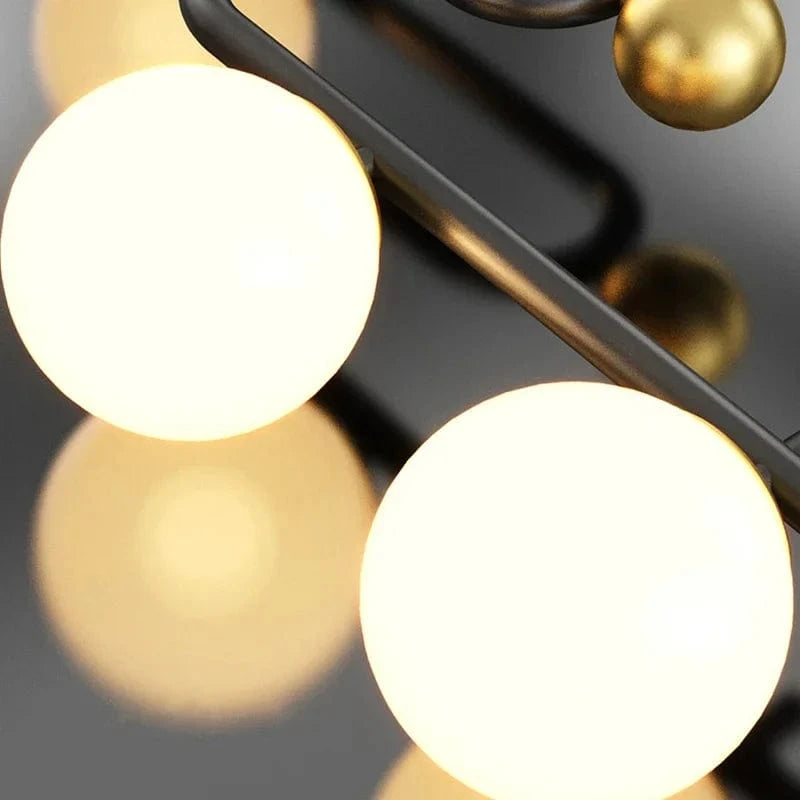 Suspension en verre moderne en forme de boule décorative | Marco Lucetti