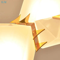 Suspension en verre moléculaire postmoderne nordique pour espaces variés | Marco Lucetti