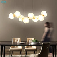 Suspension en verre moléculaire postmoderne nordique pour espaces variés | Marco Lucetti